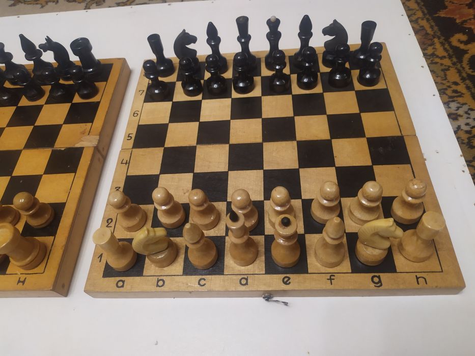 Шахматы деревянные