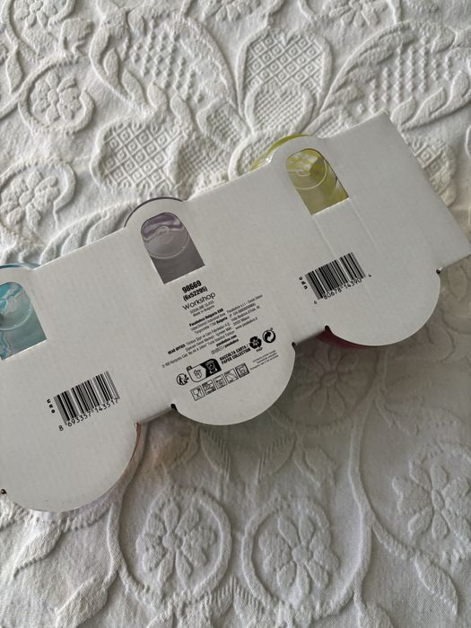 conjunto de 6 copos às riscas