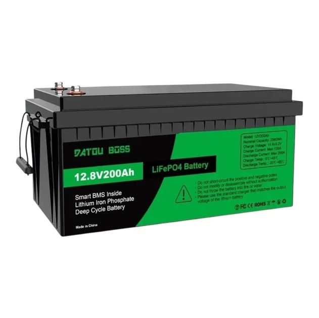 Акумулятор LiFePO4 DATOU BOSS 12В 200А

Акумулятор LiFePO4 DATOU BOSS