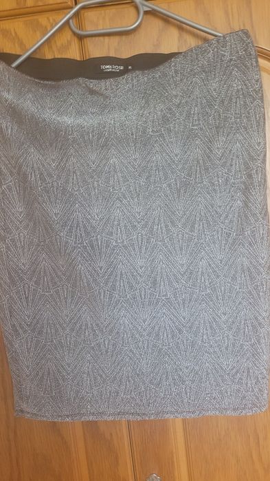 Spódnica damska srebrna