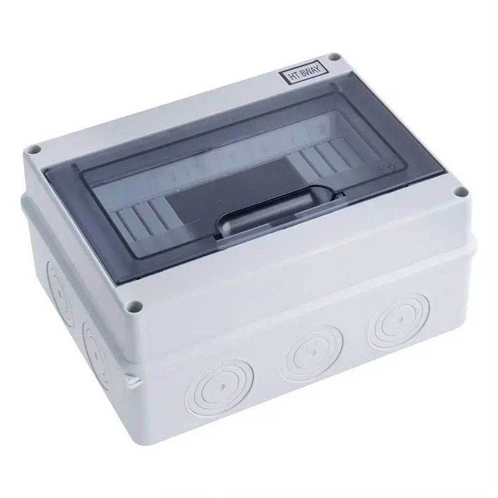 Щит навісний електричний на 8 модулів IP65 водонепроникний