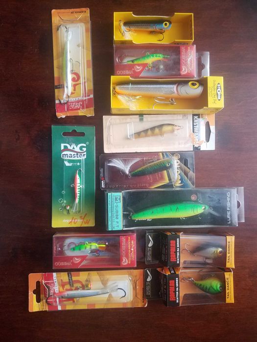 Воблеры, Rapalaa, Lucky Jonn, Ttebo, Golden Catch, Dag master, Storm