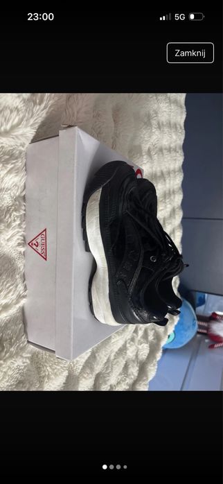 buty guess czarne