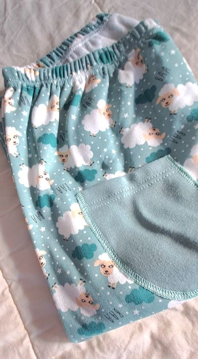 Pijama XL algodao cardado NOVO
