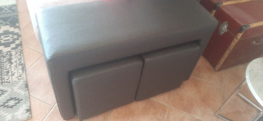 Sofá de 3 lugares, cama