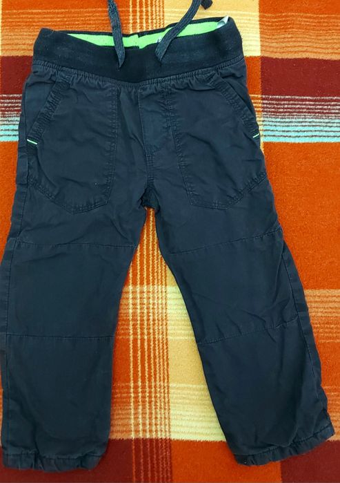 Теплі дитячі штани з підкладкою H&M 92см