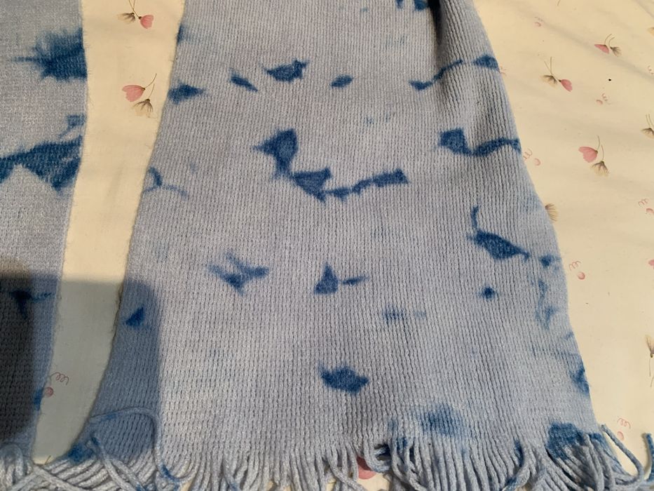 Cachecol Azul Senhora