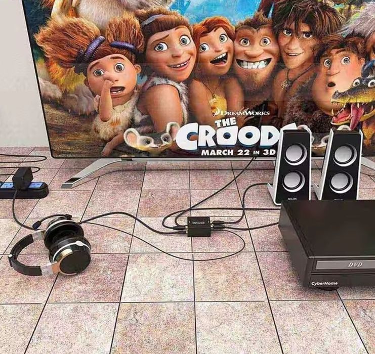 Конвертер цифро-аналоговый преобразователь ЦАП ,SPDIF, AUX, RCA 24 бит