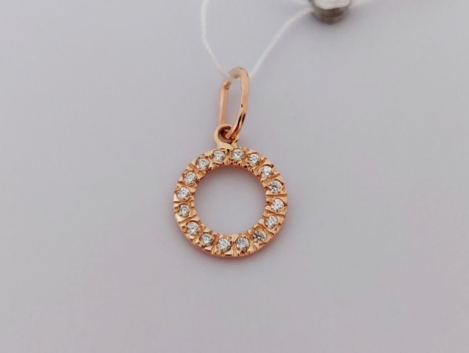 Золота підвіска (кулон) "Яскравість" 585 проба нова