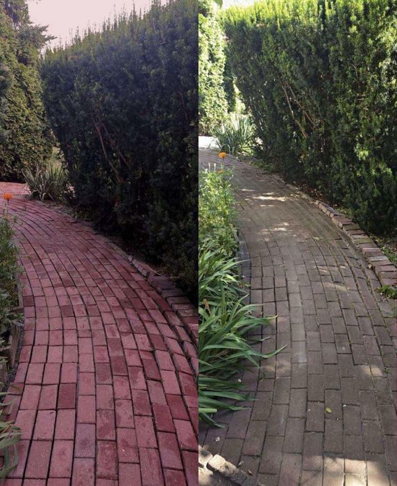 Mycie kostki brukowej, elewacji, dachow i podjazdów