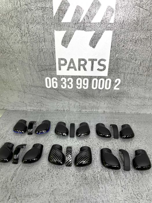 Накладки на селектор DSG Aisin Volkswagen CARBON PIANO BLACK АНТИХРОМ