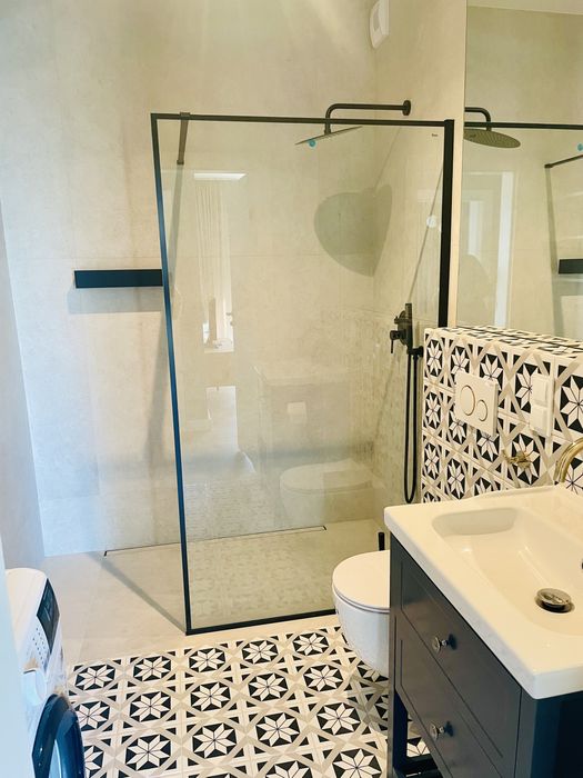 TUBĄDZIN Aulla Graphite STR Gres 119,8x119,8