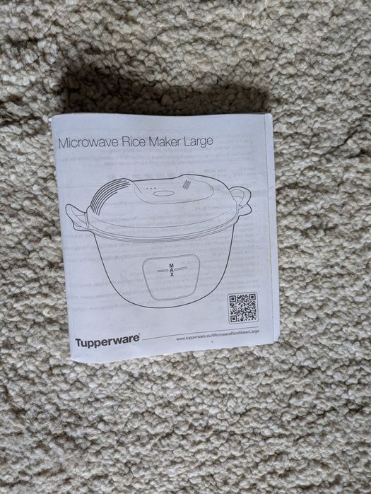 Panela Arroz Microondas Tupperware