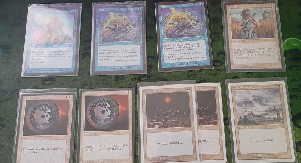 Magic the Gathering, várias cartas Pre-Modern