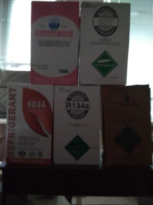 фреон  R134A.(13,6кг)(12кг). Та масло Pag46, 100!