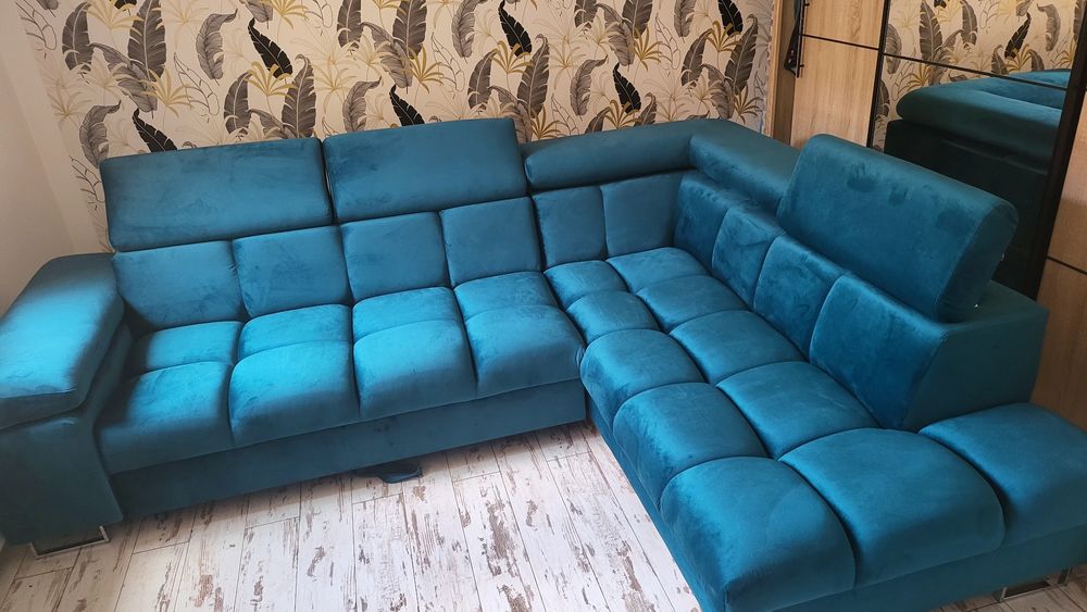 Narożnik NOWY 270/200 cm do 30 km transport gratis dostępny od ręki