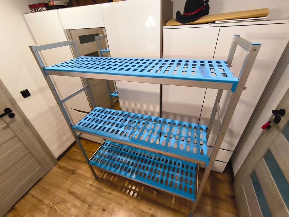 Sprzedam regał aluminiowy sklepowy,magazyn itd