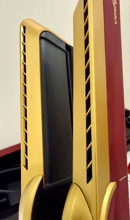 Dyson Airstrait Red Velvet/Gold
