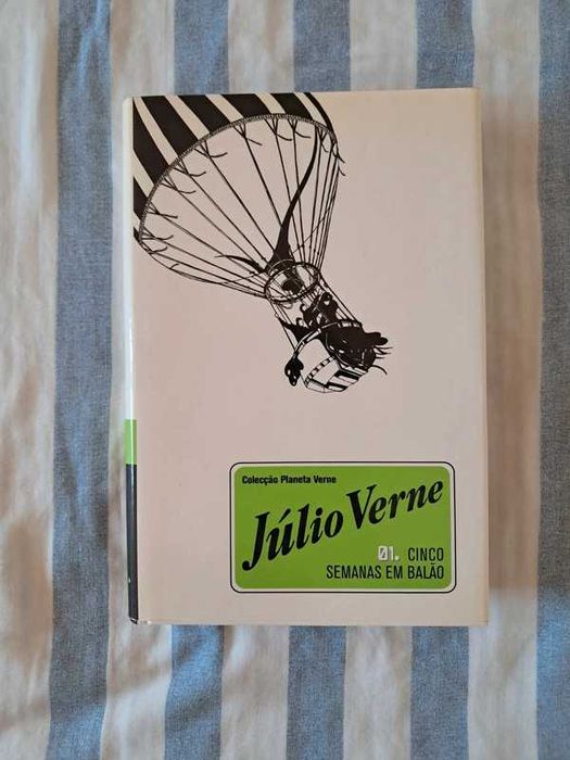 Livro Cinco Semanas em Balão - Júlio Verne