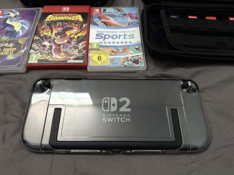 Nintendo Switch 2 + 4 Jogos