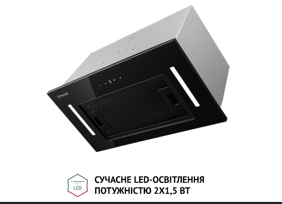 Витяжка вбудована Perfelli BIS 5684 BL 1000 LED