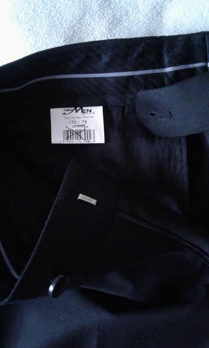 Garnitur ślubny czarny 170/92/78 New Man Style