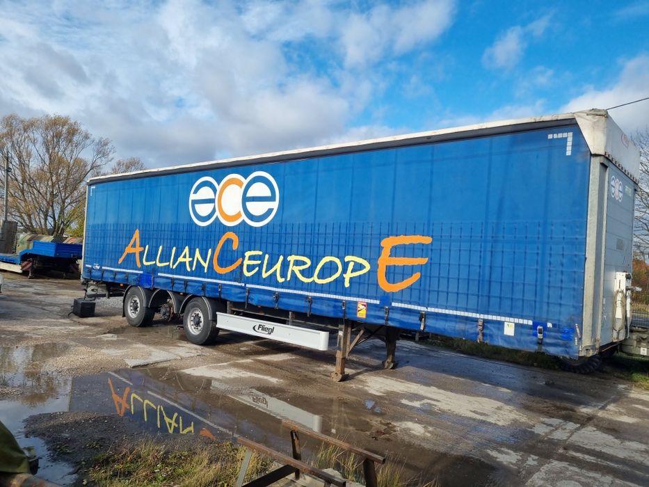 Plandeki z naczepy firanki