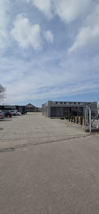 Wynajem placu, hali z kanałem i biura Jarocin