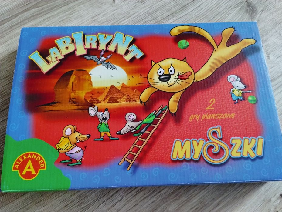 Gra planszowa labirynt i myszki