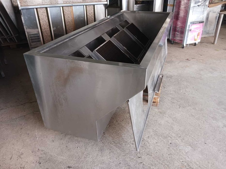 ACM1691 - Hote Mural Inox de 2,6m com 4 Filtros - Usada