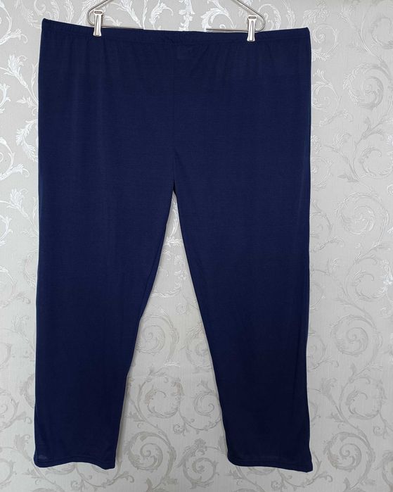 р 60-62 темно-сині штани пояс на гумці великі батал пояс на гумці