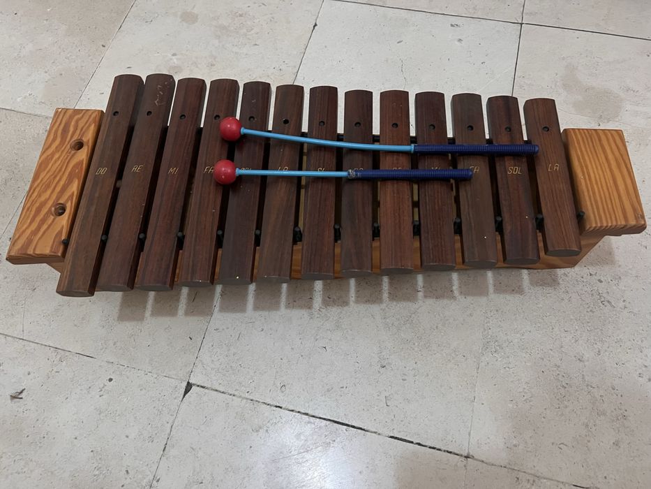 Xilofone de madeira soprano