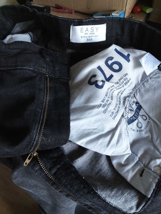 Джинсы Easy jeans United Kingdom w36 stretch grey.