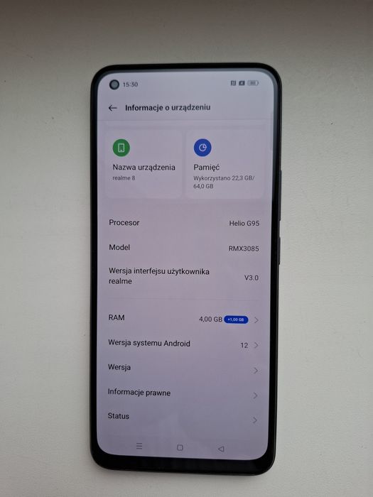 Smartfon Realme 8 4/64