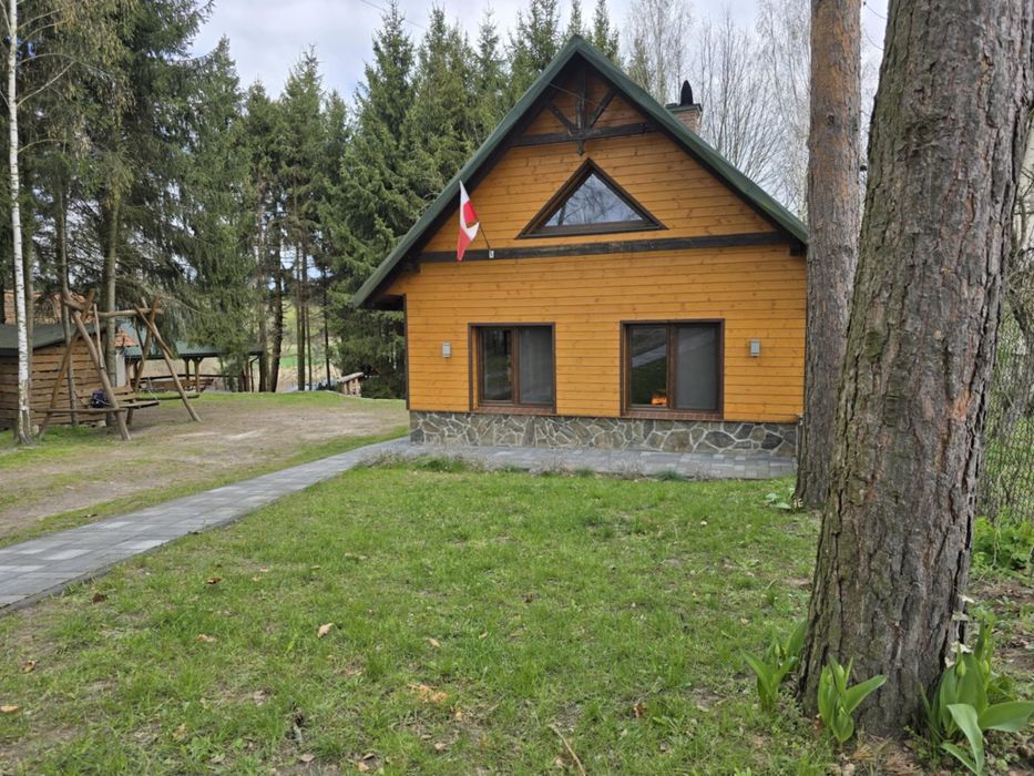 Nowy Dom caloroczny na Roztoczu sauna jacuzzi balia z hydromasażem