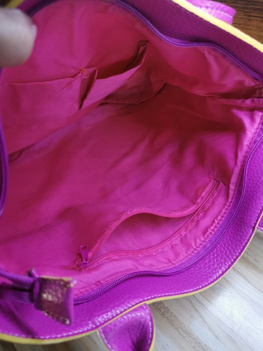 Torebka do ręki różowa