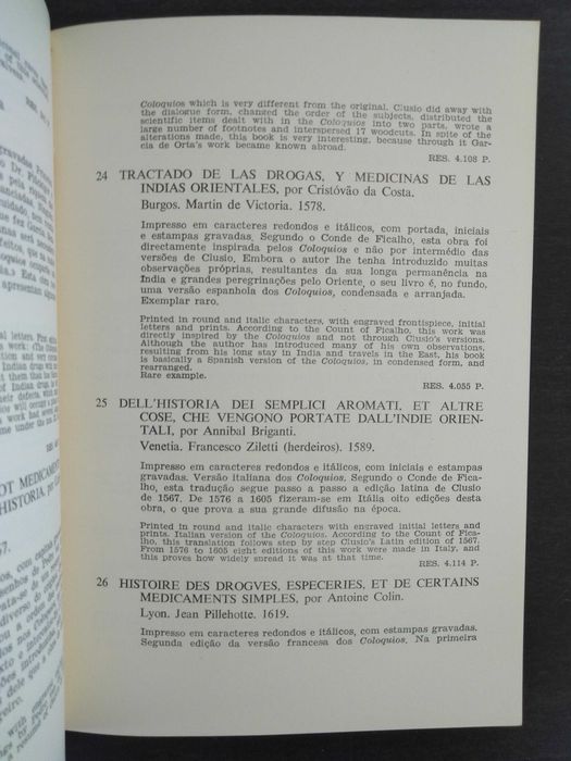 livro: “Cimélios e obras representativas da cultura portuguesa...”