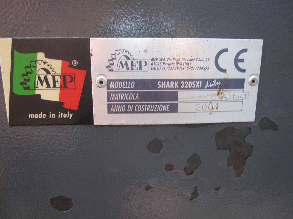 Piła taśmowa do metalu MEP 320 SXI przecinarka ukośnica SHARK