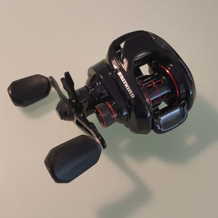 Carreto de casting para pesca de achigã (Novo a estrear)