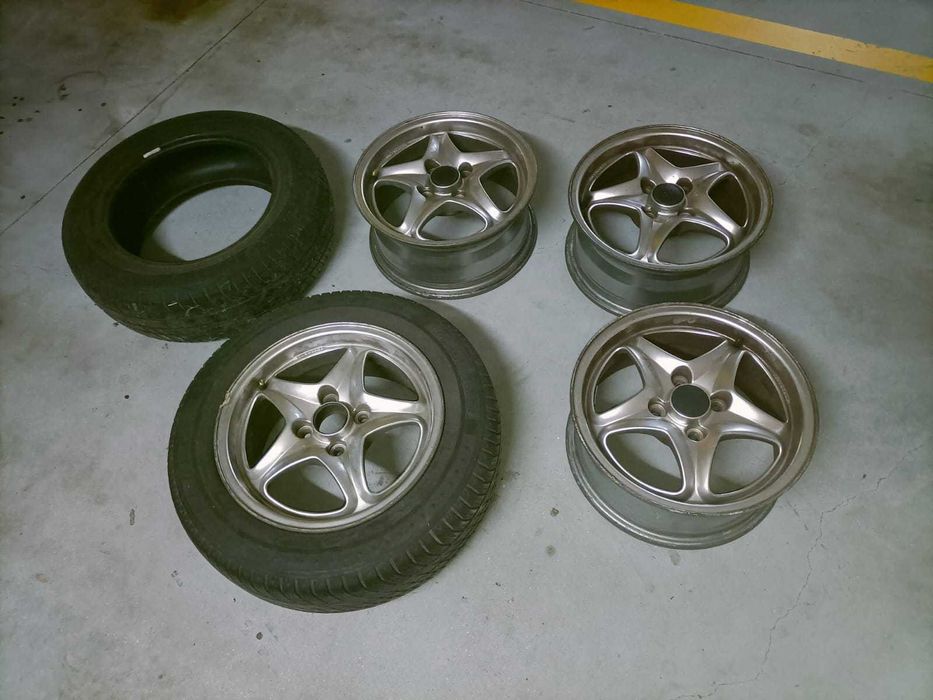 4 Jantes foudmetal 14' + 2 pneus