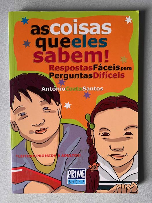 As Coisas que Eles Sabem, de António Costa Santos