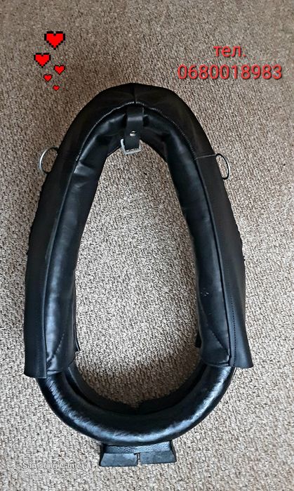 Хомут для коня кожений,Кона упряж