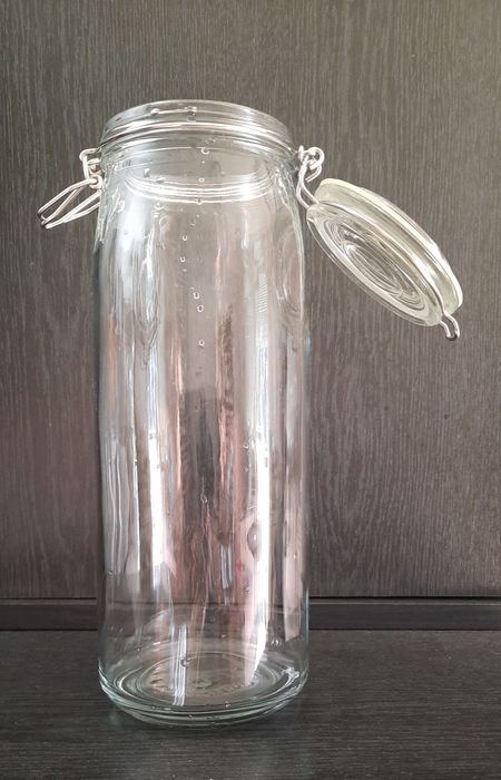 Szczelny słoik szklany z silikonową uszczelką * 2 litry