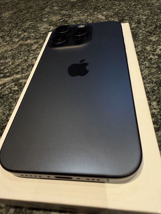 Iphone 15 Pro 128gb Blue Titanium + case