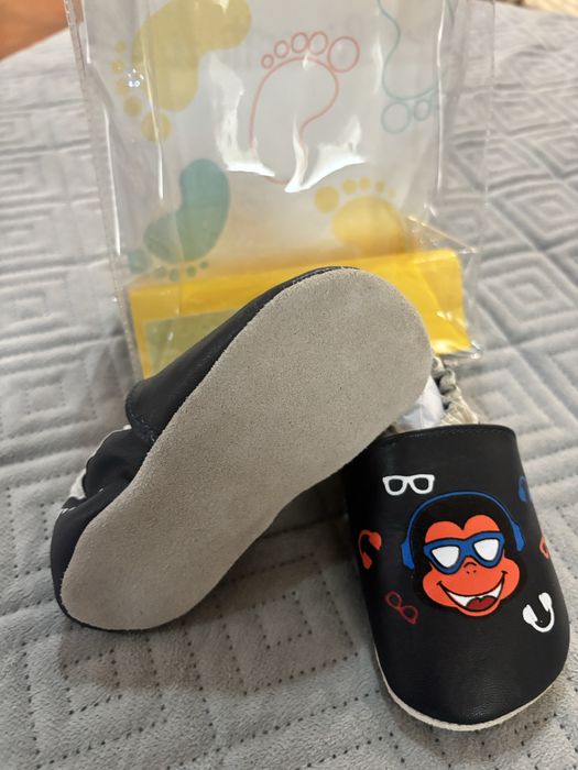 Chinelos menino pele n20 chicco