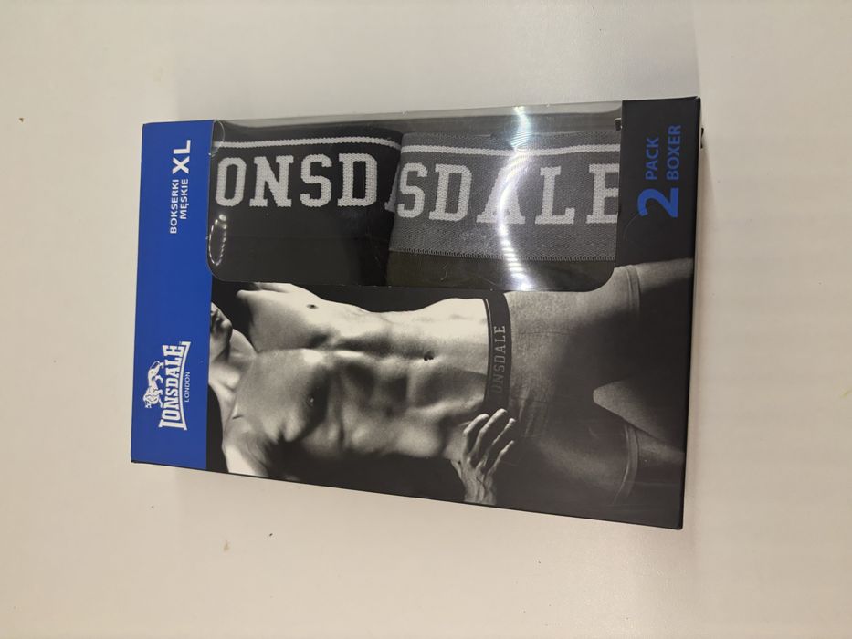 Bokserki new lonsdale pro 2 pary xl /l