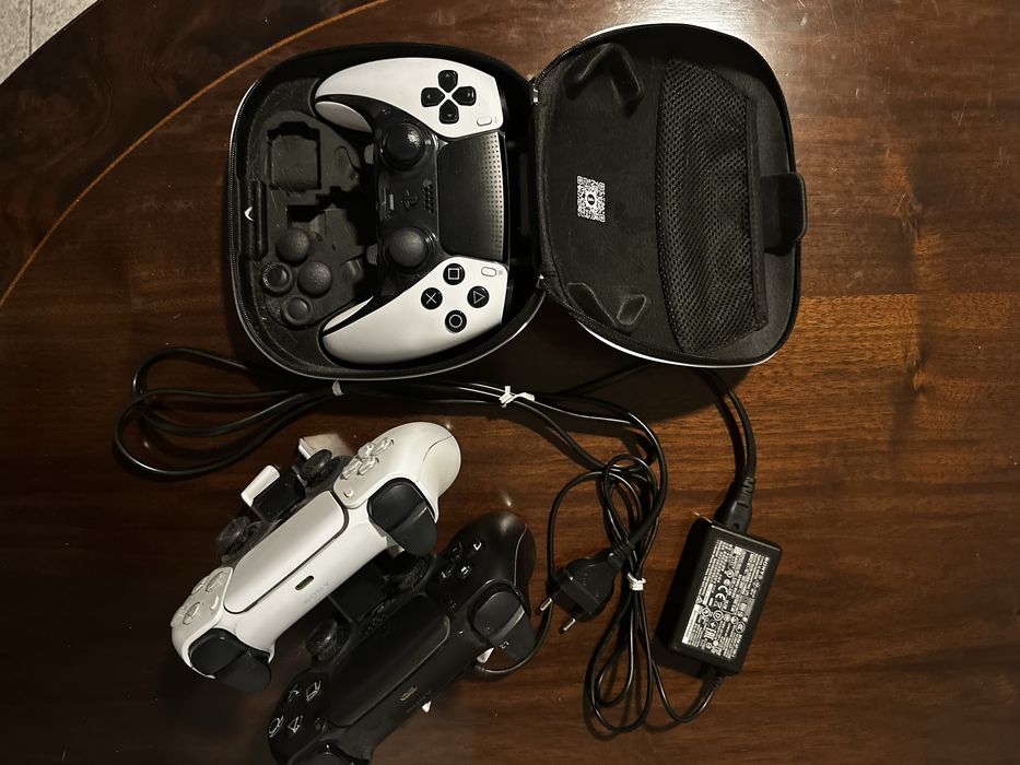 PS5 com leitor + 3 comandos (DualSense Edge) + Pulse 3D + 13 jogos