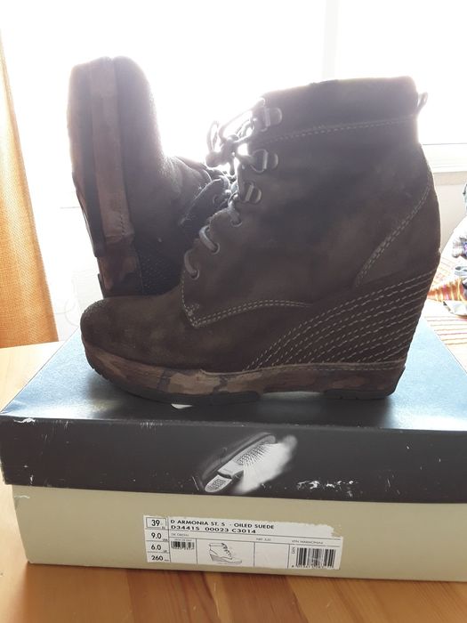 Botas pele Geox 39