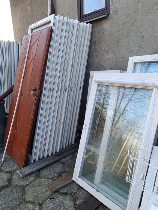 Okna plastikowe  pcv i drewniane bez futryny różne wymiary