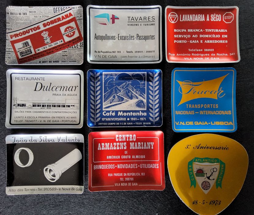 Colecionismo- Cinzeiros publicitários 3